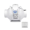 Fan, 100mm, Inline, Ceiling