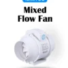 Fan, 100mm, Inline, Ceiling - view 2