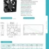 Fan, 110V, 220V, 120x120x38mm - view 5
