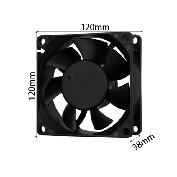 Fan, 12V, YC7025, 12V/24V/48V