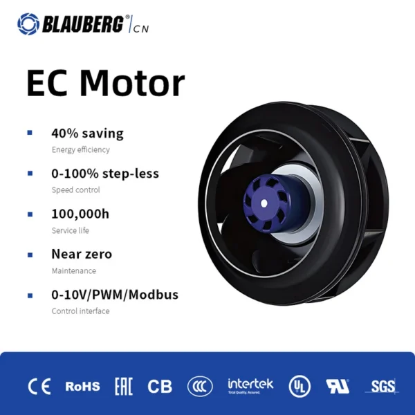 Fan, 133mm, Centrifugal - view 2