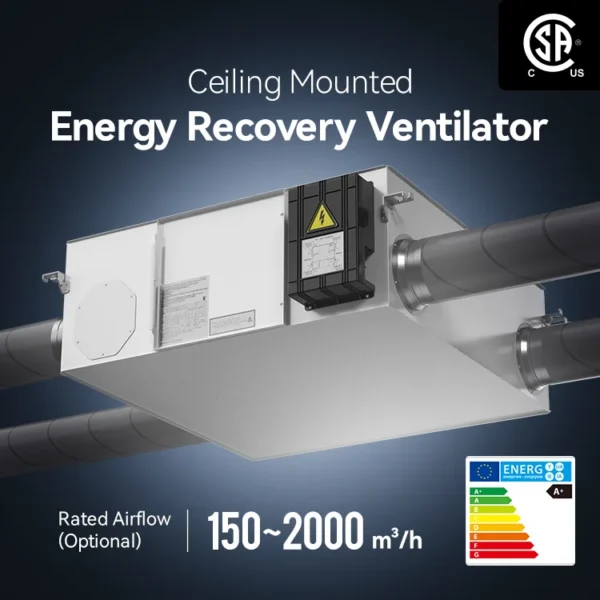 Fan, 150-2000 m3, Galvanized Steel - view 5
