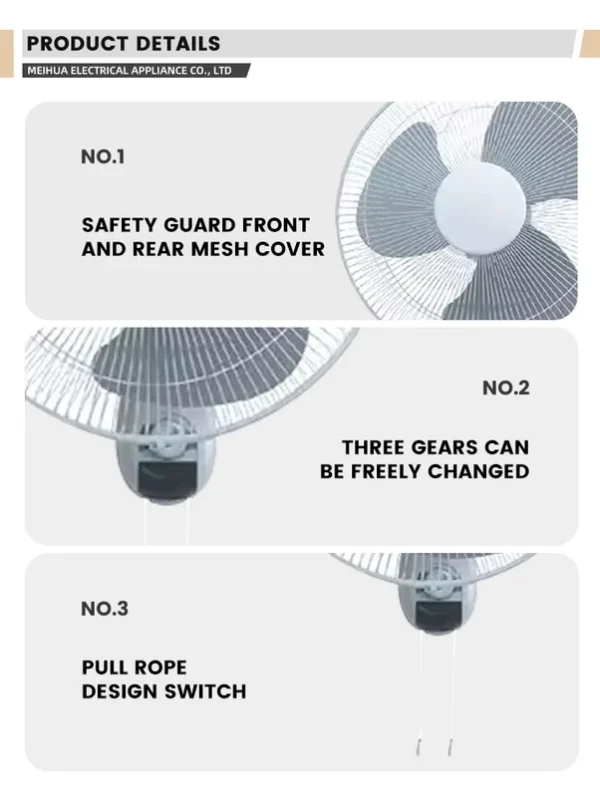 Fan, 16''wall, Wall - view 4