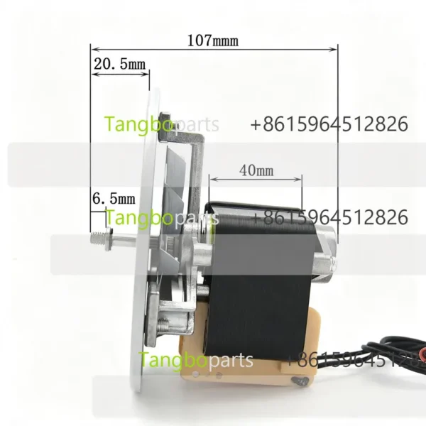 Fan, 20.5mm, 2600RPM, 220V, 6140 - view 2