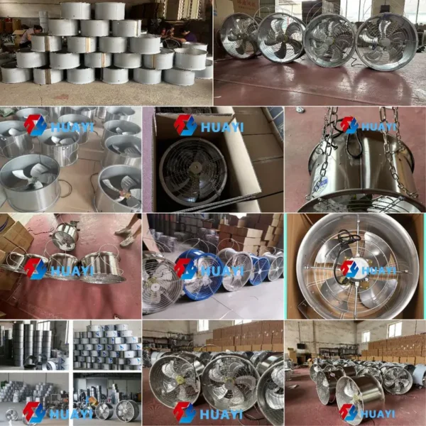 Fan, 220V, Axial, Plastic, 400mm - view 6