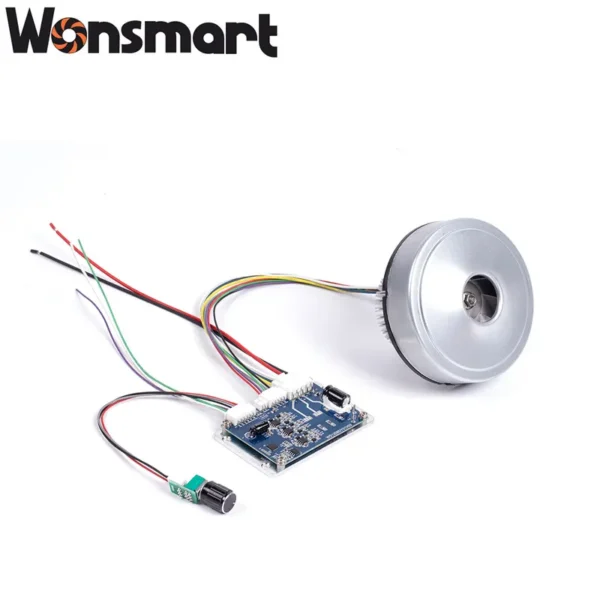 Fan, 24V, 58CFM, Brushless, Aluminum - view 2