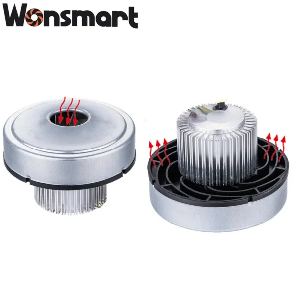 Fan, 24V, 58CFM, Brushless, Aluminum - view 3