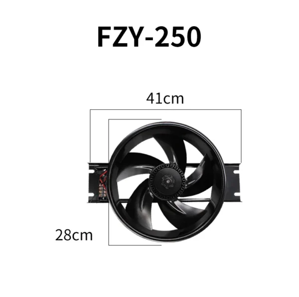 Fan, 250, 300, Axial - view 4