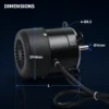 Fan, 300W, Brushless, 110V/220V, 3550 - view 6