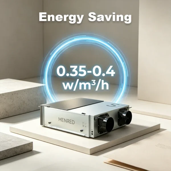 Fan, 39dB, ERV, S5, 350m³/h - view 4