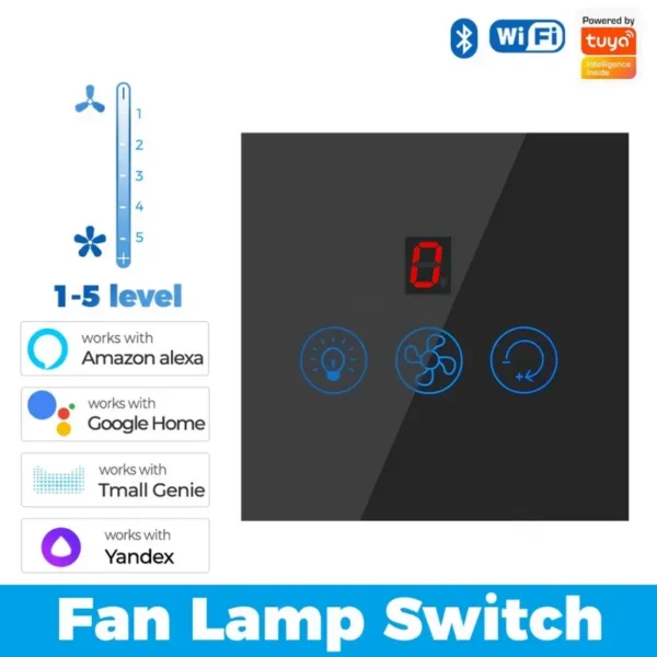 Fan, 4-Gang, 3-in-1, 5-Speed - view 2