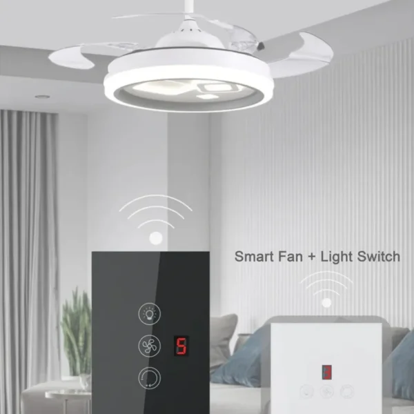 Fan, 4-Gang, 3-in-1, 5-Speed - view 6