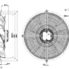 Fan, 500mm, 230V, 680W, 1300rpm - view 3