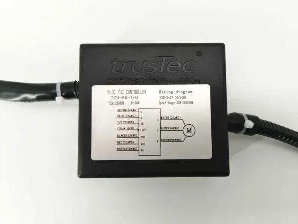Fan, 50W, 300-1150RPM, 220-240V, 50/60HZ - view 3