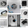 Fan, 575x575mm, 2x2, H14 - view 5