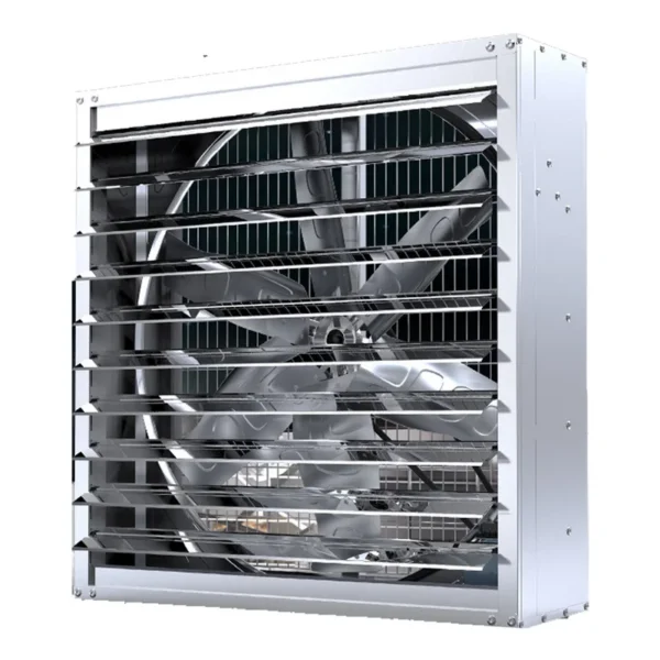 Fan, 600*600/250W/380V, Wall - view 2