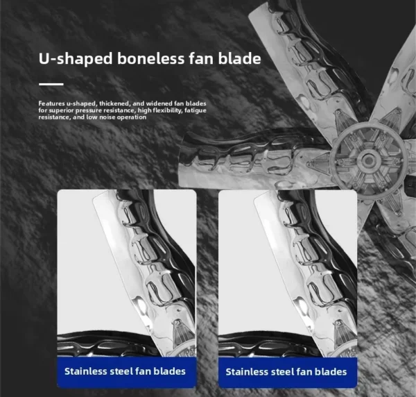 Fan, 600*600/250W/380V, Wall - view 4