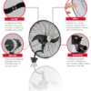 Fan, 750, Wall, Copper, SKD - view 4