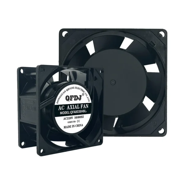 Fan, 80*80*38mm, 380v, 220v, 110v - view 3
