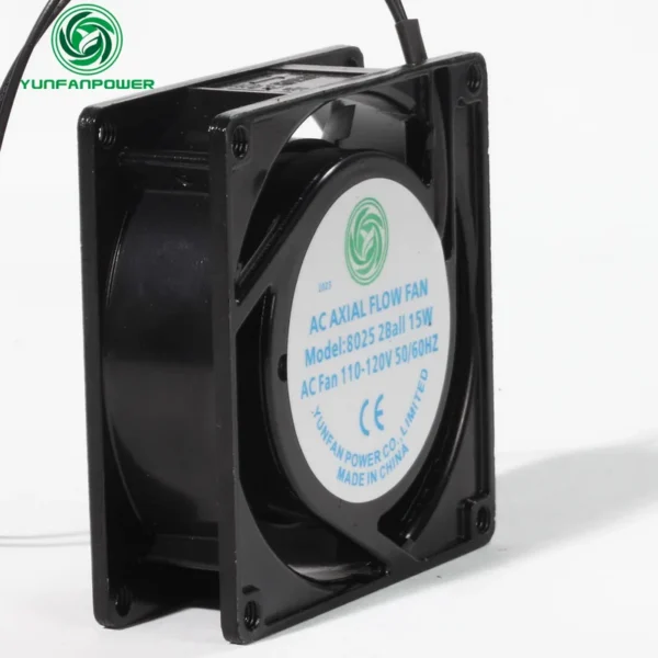 Fan, 8025, 110V, 220V, 15W - view 2