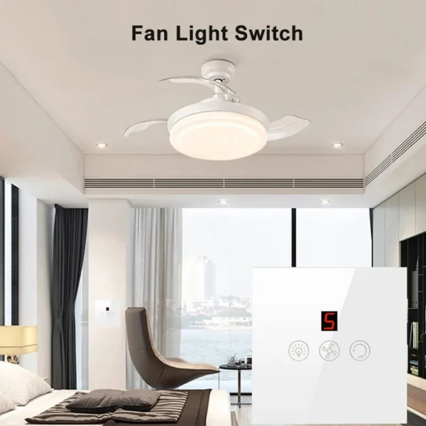 Fan, 86-Type, 5-Speed, LED - view 4