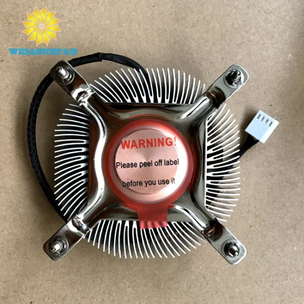 Fan, 87mm, CPU, Aluminum - view 3