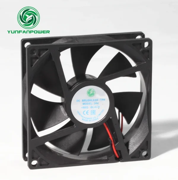 Fan, 90x90x25, 9025, 9225, 24V - view 4
