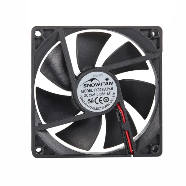 Fan, 9225, 92x92x25mm, 12v, 24v