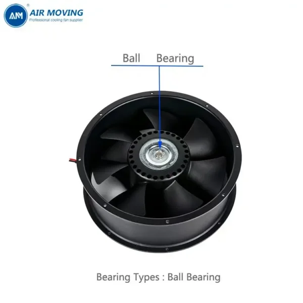 Fan, AM25489HEC, 254*89mm, 50/60HZ, Axial - view 5