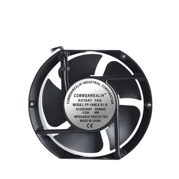 Fan, Axial, 0.45A, 196CFM, 120V