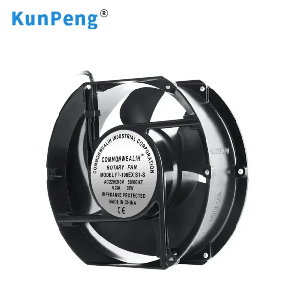 Fan, Axial, 0.45A, 196CFM, 120V - view 3