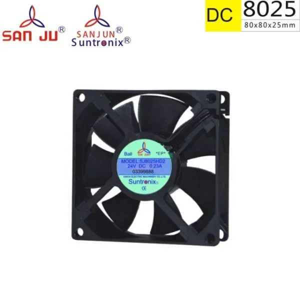 Fan, Axial, 12v, 24v.48v, 80*80*25mm