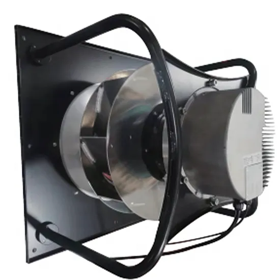 Fan, B3P450-EC188-910, 3~380V, sheet aluminium