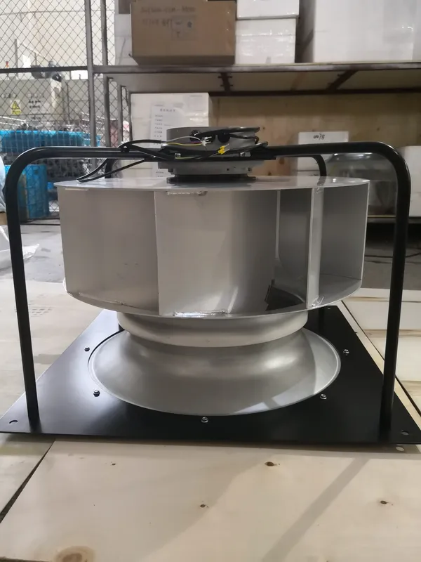 Fan, B3P450-EC188-910, 3~380V, sheet aluminium - view 2