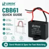 Fan, CBB61, 2UF, 450V, 4Uf - view 2