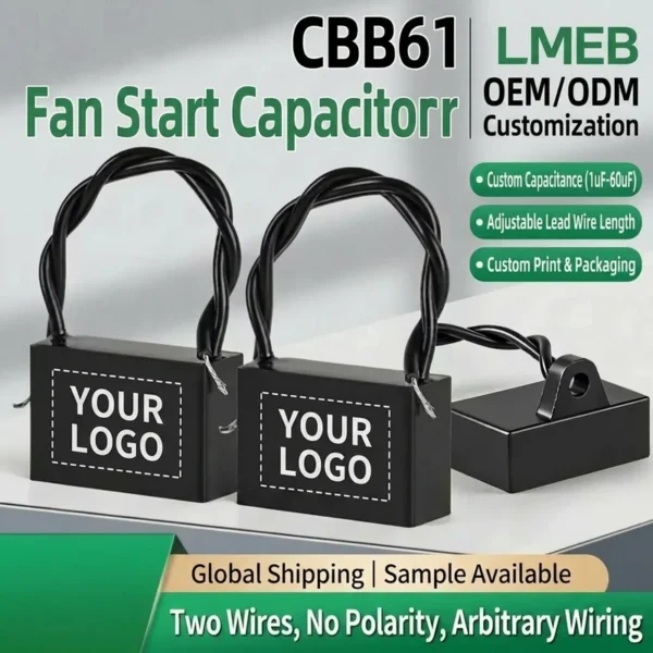 Fan, CBB61, 3UF, 3.5UF, 4UF - view 3