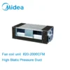 Fan Coil Unit, 1200cfm, 8.03kw, 2-pipe, 220-240v