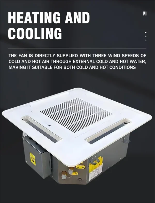 Fan Coil Unit, 2.97kw, Water - view 3