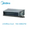 Fan Coil Unit, 2-Row, 220-240v, 2.37-9.8