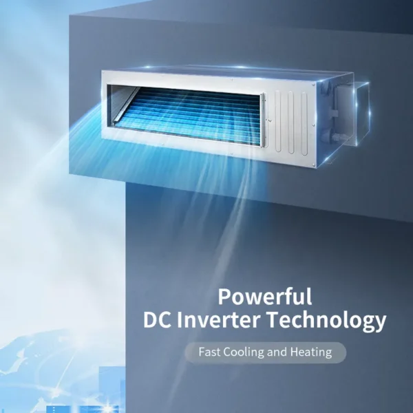 Fan Coil Unit, 20kW-30KW, Ducted, Inverter, Ceiling - view 2