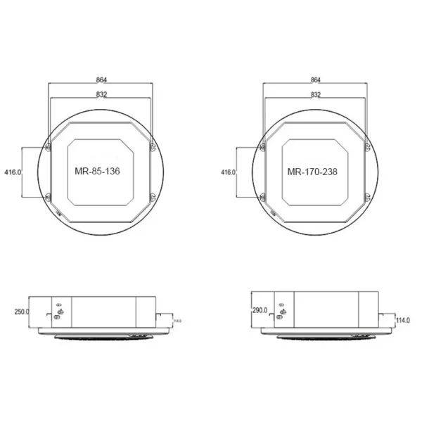 Fan Coil Unit, 360, Roof, Ceiling - view 4