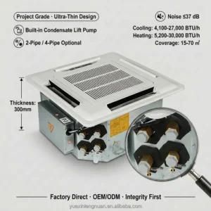 Fan Coil Unit, 4-Pipe, FCU