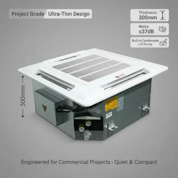 Fan Coil Unit, 4-Way, Ceiling, 700mm, HVAC