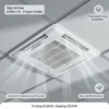 Fan Coil Unit, 4-Way, Ceiling, 700mm, HVAC - view 4
