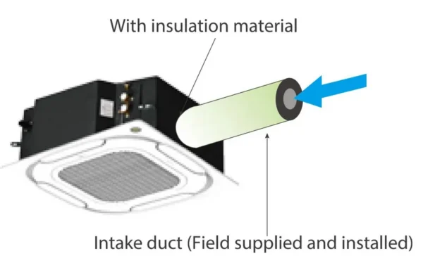 Fan Coil Unit, 600CFM, Ceiling - view 3