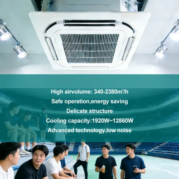 Fan Coil Unit, 600x600mm, Ceiling, Inverter - view 5