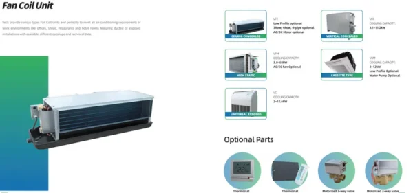 Fan Coil Unit, Brushless, Water - view 2