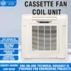 Fan Coil Unit, Ceiling, 2.97kw, Water - view 2