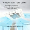 Fan Coil Unit, Ceiling, 4-Way - view 2