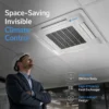 Fan Coil Unit, Ceiling, 510-2380m3, Electric - view 4